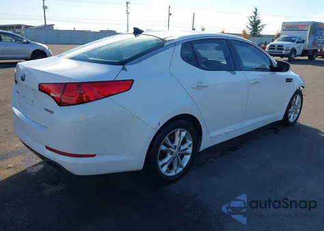 2013 Kia Optima Ex из США, поврежденный, VIN 5XXGN4A76DG107027